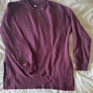 Old Navy Maroon Crewneck Pullover